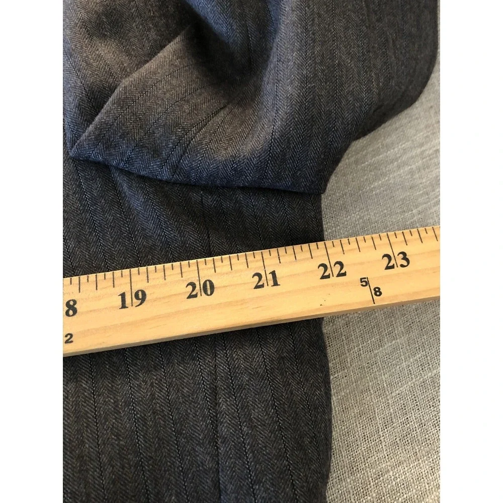Chaps by Ralph Lauren Blazer Mens 42R Herringbone Pinstripe Made USA Barneys